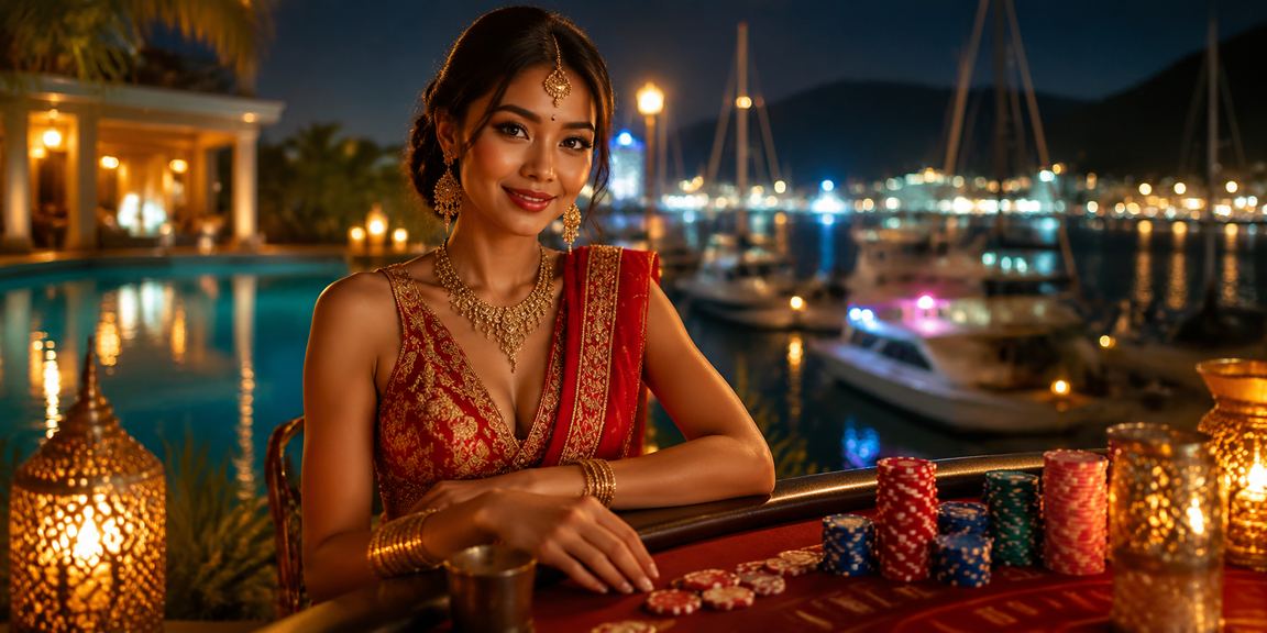 Suasana hiburan kasino di Langkawi dalam gaya Malaysia
