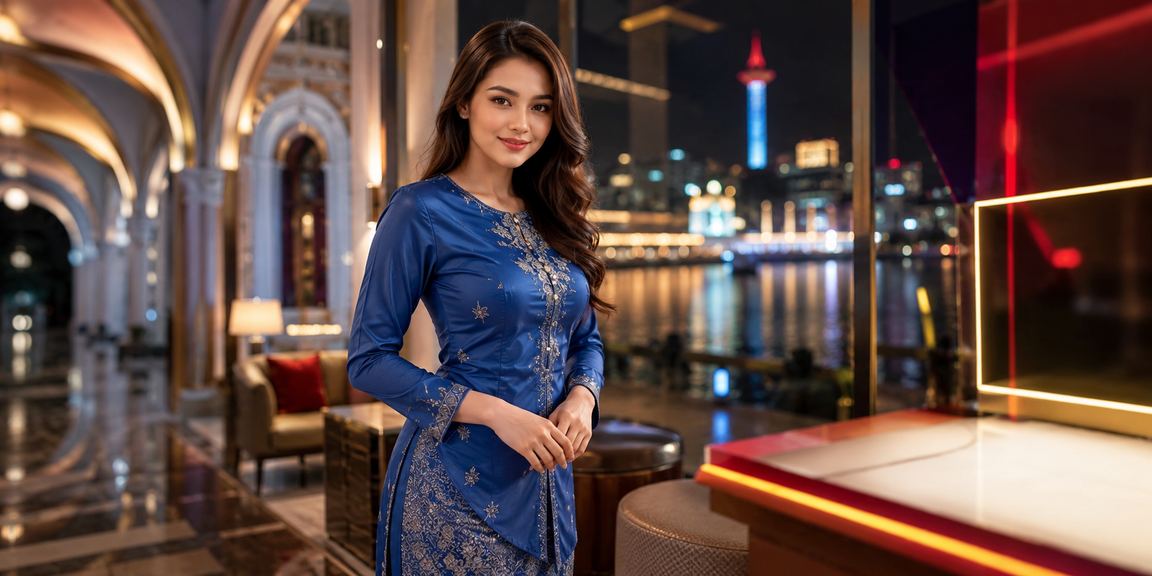 Hiburan kasino dalam talian Malaysia dengan busana baju kurung